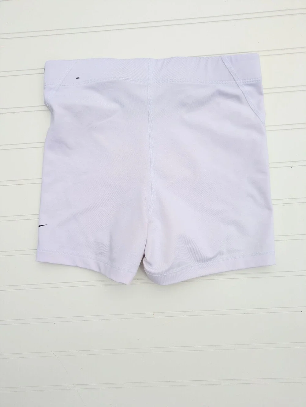 Nike Pro White Very Fitted Athletic Shorts